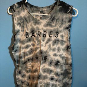 Barre3 Navy Tie Dye Tank Top